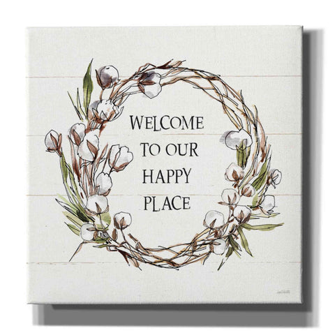 Image of 'Country Life VII Welcome' by Anne Tavoletti, Canvas Wall Art,26 x 26