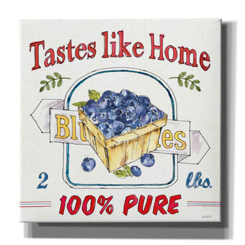 Image of 'Fruit Stand IV' by Anne Tavoletti, Canvas Wall Art,26 x 26