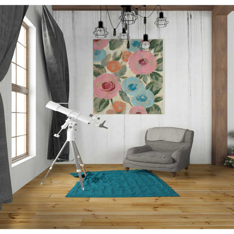 Image of "Parisian Floral III" by Silvia Vassileva, Canvas Wall Art,26 x 30