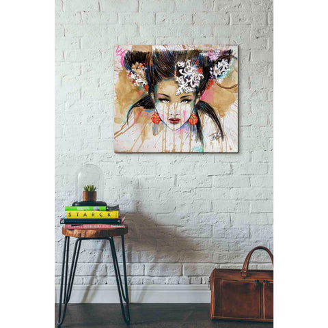 Image of 'Lady Luck' by Loui Jover, Canvas Wall Art,30 x 26