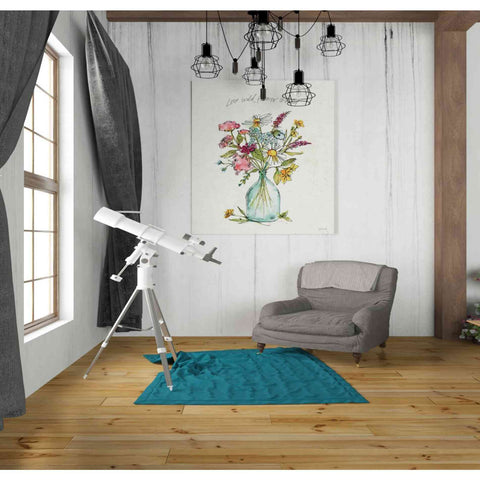 Image of 'Simply Petals II' by Anne Tavoletti, Canvas Wall Art,26 x 30