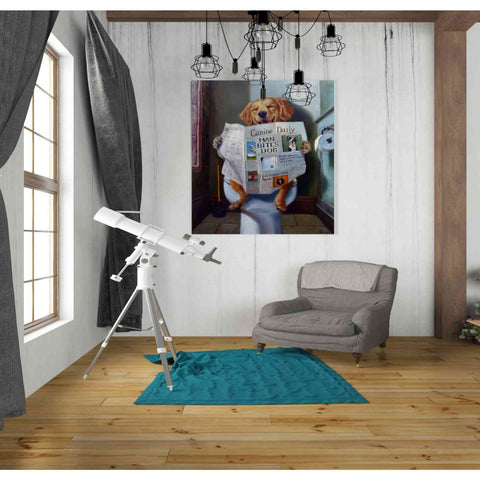 Image of 'Dog Gone Funny' by Lucia Heffernan, Canvas Wall Art,26 x 30