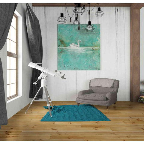 Image of 'Serenity Lake' by Britt Hallowell, Canvas Wall Art,26 x 30