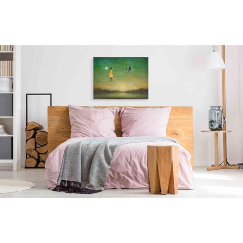 Image of 'Blue Moon Expedition' by Duy Huynh, Giclee Canvas Wall Art