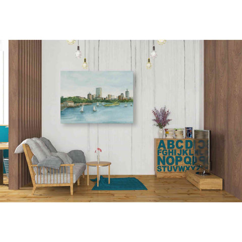Image of 'Plein Air Cityscape II' by Ethan Harper Canvas Wall Art,34 x 26
