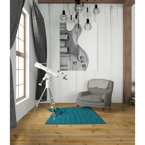 Image of 'Stringed Instrument Study IV' by Ethan Harper Canvas Wall Art,26 x 34