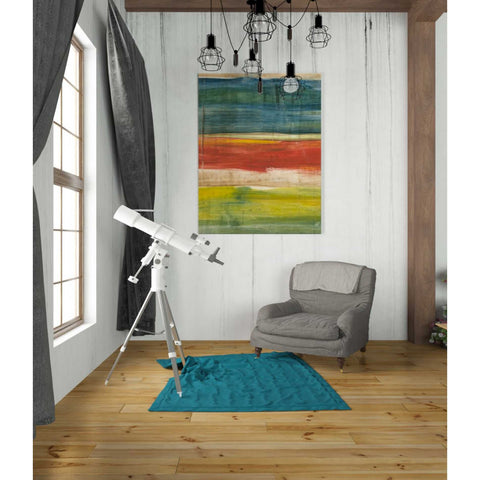 Image of 'Vibrant Abstract I' by Ethan Harper Canvas Wall Art,26 x 34