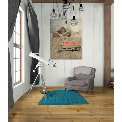 Image of 'Pumpkin Harvest' by Lori Deiter, Canvas Wall Art,26 x 34