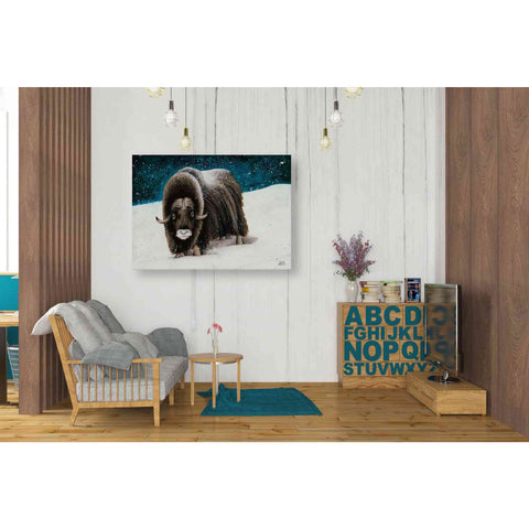 Image of 'Dressed for Winter' by Britt Hallowell, Canvas Wall Art,34 x 26