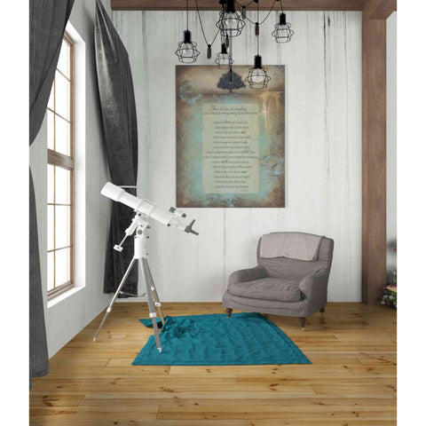 Image of 'Time for Everything' by Britt Hallowell, Canvas Wall Art,26 x 34