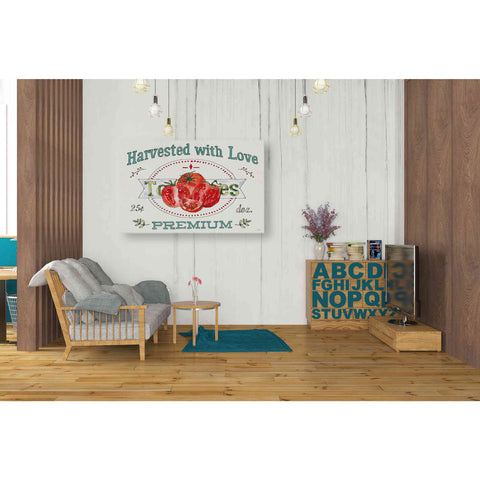 Image of 'Veggie Market I' by Anne Tavoletti, Canvas Wall Art,40 x 26