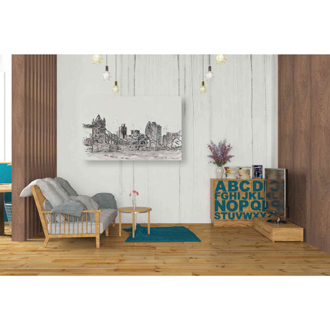 Image of 'Skyline Sketches IV' by Anne Tavoletti, Canvas Wall Art,40 x 26