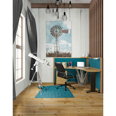 Image of 'Windmill' by Bluebird Barn, Canvas Wall Art,26 x 40