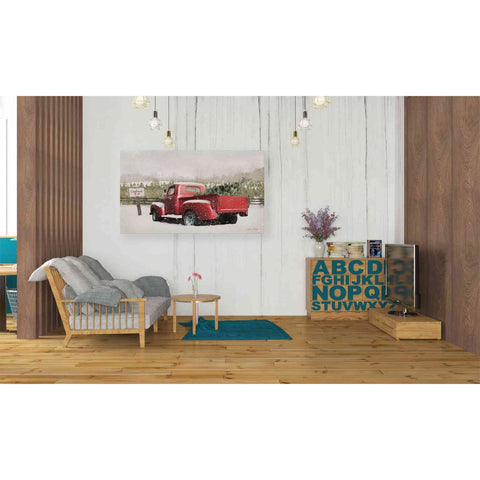 Image of 'Christmas Tree Pick' by Lori Deiter, Canvas Wall Art,40 x 26