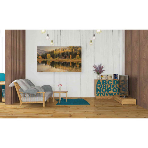 Image of 'Durango Reflections' by Lori Deiter, Canvas Wall Art,40 x 26