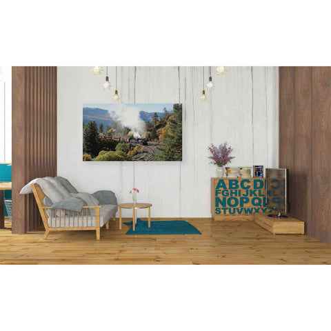 Image of 'Durango Silverton Train IV' by Lori Deiter, Canvas Wall Art,40 x 26