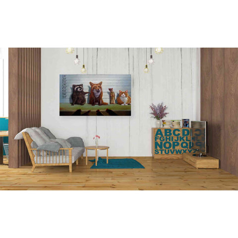 Image of 'Usual Suspects' by Lucia Heffernan, Canvas Wall Art,40 x 26