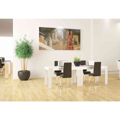 Image of 'Modern Metropolis I' by Ethan Harper Canvas Wall Art,60 x 30