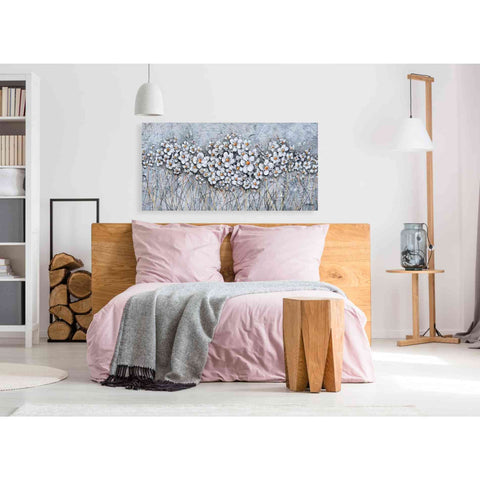 Image of 'Fields of Pearls' by Britt Hallowell, Canvas Wall Art,60 x 30