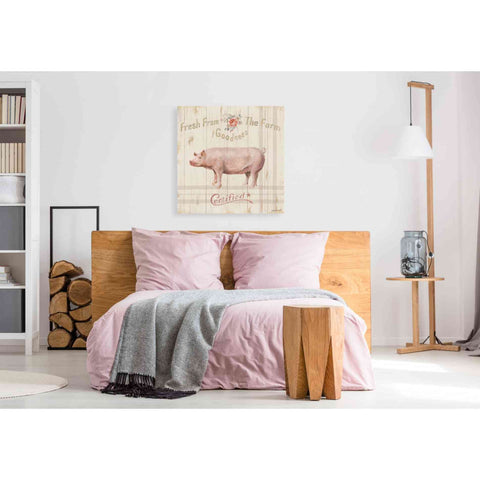 Image of 'Farm Patchwork VI' by Danhui Nai, Canvas Wall Art,37 x 37