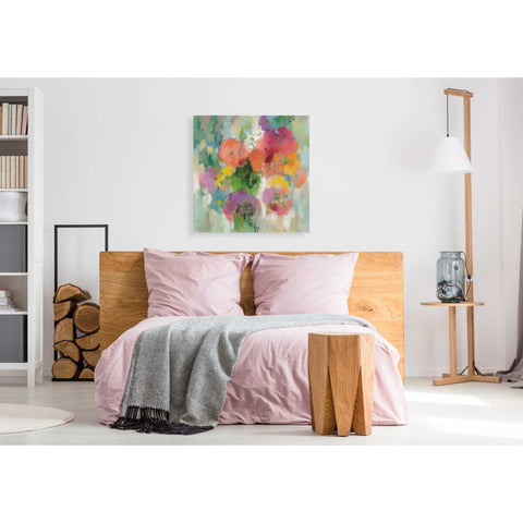 Image of 'Colorful Garden II' by Silvia Vassileva, Canvas Wall Art,37 x 37