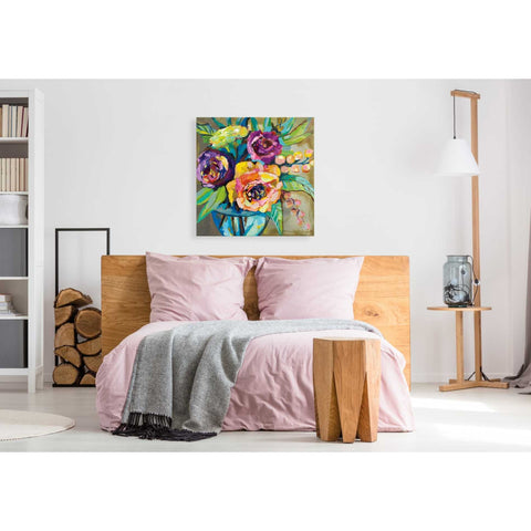 Image of "Coffee Break" by Jeanette Vertentes, Giclee Canvas Wall Art