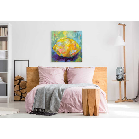 Image of "Lemon" by Jeanette Vertentes, Giclee Canvas Wall Art