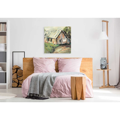 Image of "Going to the Country I Earth" by Jeanette Vertentes, Giclee Canvas Wall Art