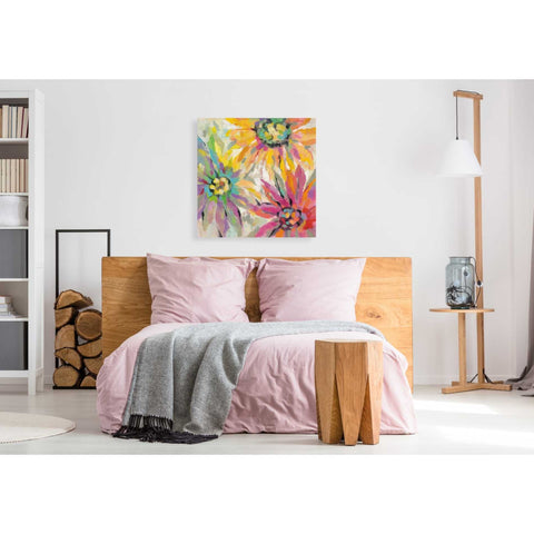 Image of 'Abstracted Petals I' by Silvia Vassileva, Canvas Wall Art,37 x 37