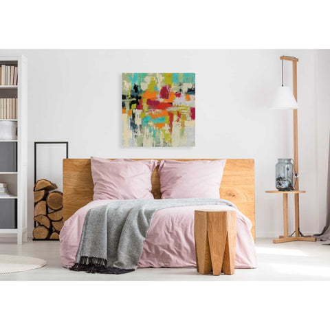 Image of 'Summer Silk Road' by Silvia Vassileva, Canvas Wall Art,37 x 37