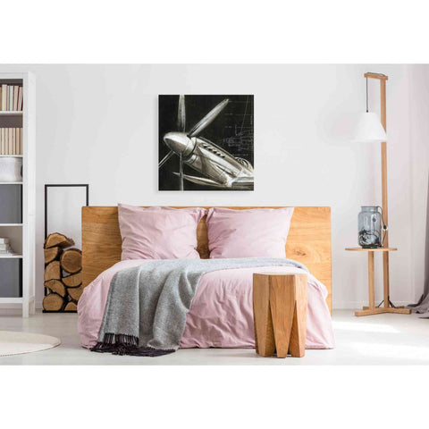 Image of 'Aerial Navigation II' by Ethan Harper, Canvas Wall Art,37 x 37