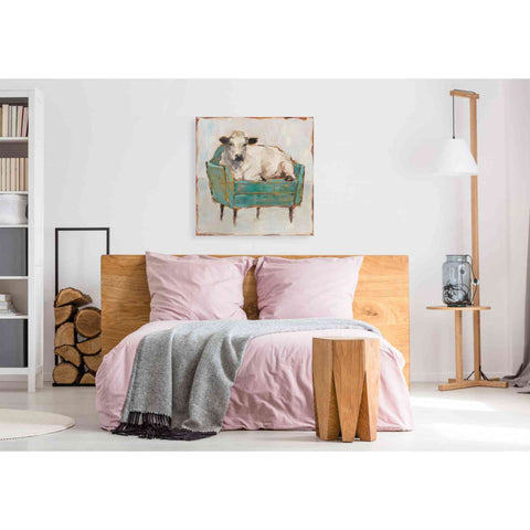 Image of 'Moo-ving In I' by Ethan Harper, Canvas Wall Art,37 x 37