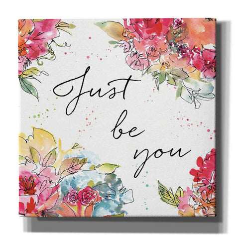 Image of 'Floral Figures IX' by Anne Tavoletti, Canvas Wall Art,37 x 37