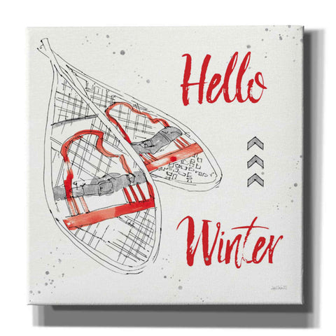 Image of 'Winter Fashion IX' by Anne Tavoletti, Canvas Wall Art,37 x 37