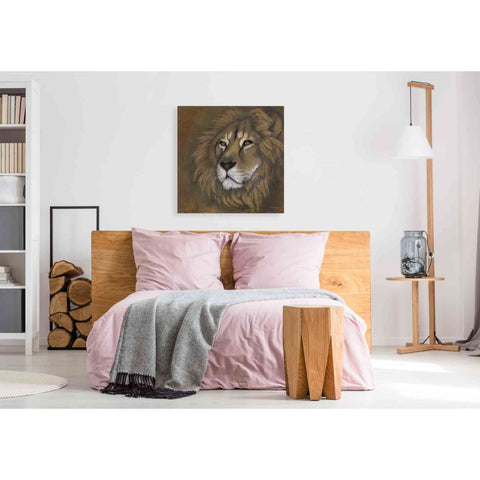 Image of 'The King Has Returned' by Britt Hallowell, Canvas Wall Art,37 x 37