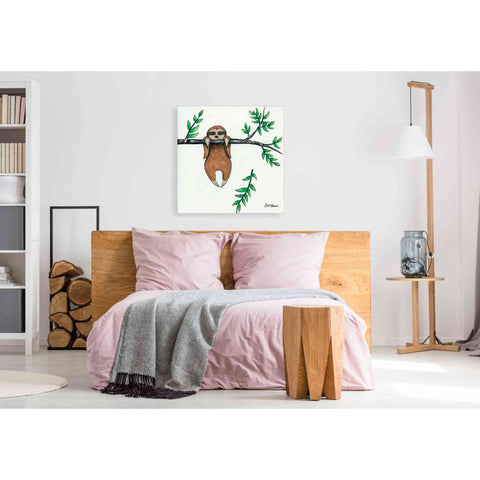 Image of 'Slo-Mo Fun II' by Britt Hallowell, Canvas Wall Art,37 x 37