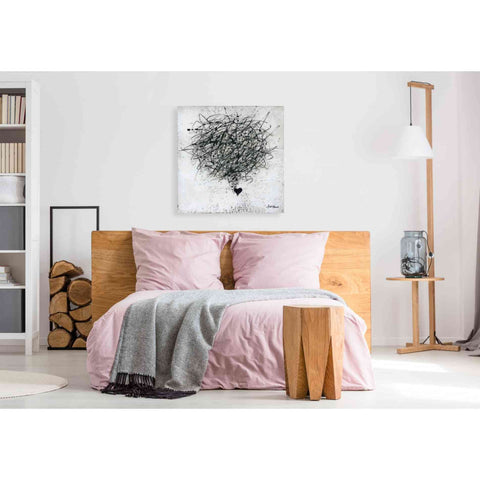 Image of 'Crazy Love' by Britt Hallowell, Canvas Wall Art,37 x 37