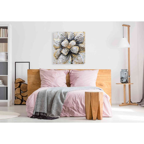 Image of 'Explosion of Petals' by Britt Hallowell, Canvas Wall Art,37 x 37