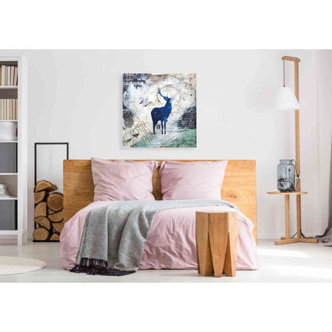 Image of 'Wanderer's Spirit' by Britt Hallowell, Canvas Wall Art,37 x 37