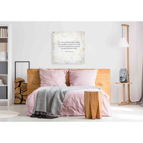 Image of 'I'd Like to Be' by Britt Hallowell, Canvas Wall Art,37 x 37