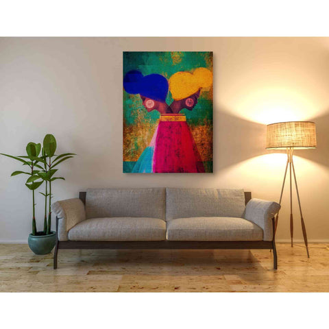 Image of 'Easy Ease (Vibrant)' by Erin K Robinson, Giclee Canvas Wall Art