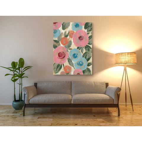 Image of "Parisian Floral III" by Silvia Vassileva, Canvas Wall Art,40 x 54