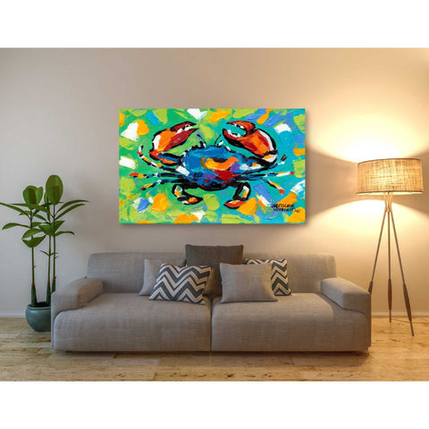 Image of 'Seaside Crab II' by Carolee Vitaletti, Giclee Canvas Wall Art