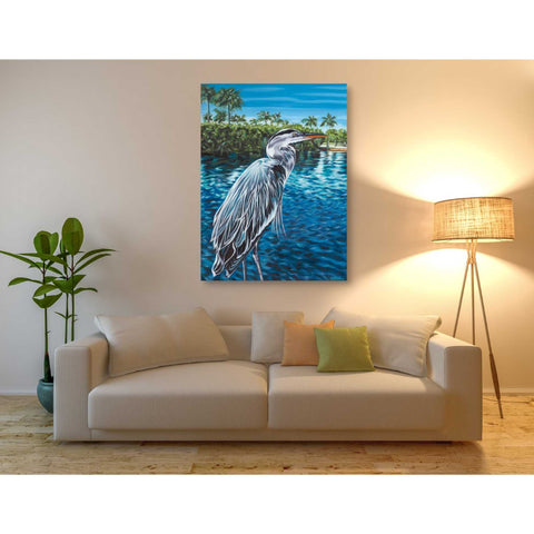 Image of 'Peaceful Heron I' by Carolee Vitaletti, Giclee Canvas Wall Art
