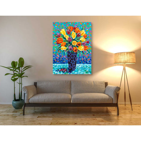 Image of 'Bouquet Celebration II' by Carolee Vitaletti, Giclee Canvas Wall Art