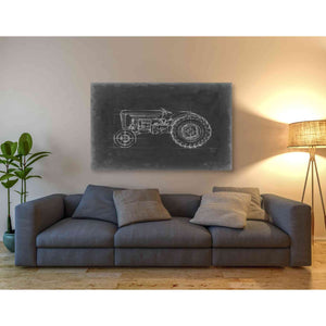 'Tractor Blueprint I' by Ethan Harper Canvas Wall Art,54 x 40