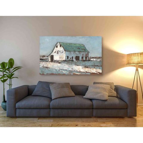 Image of 'Plein Air Barn II' by Ethan Harper Canvas Wall Art,54 x 40