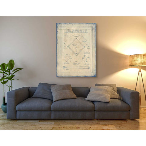 Image of 'All About the Game I' by Ethan Harper Canvas Wall Art,40 x 54