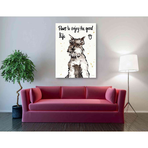 Image of 'Strike a Paws XIV' by Anne Tavoletti, Canvas Wall Art,40 x 54
