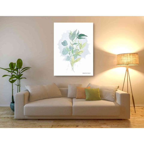 Image of 'Watercolor Greenery Series II' by Bluebird Barn, Canvas Wall Art,40 x 54
